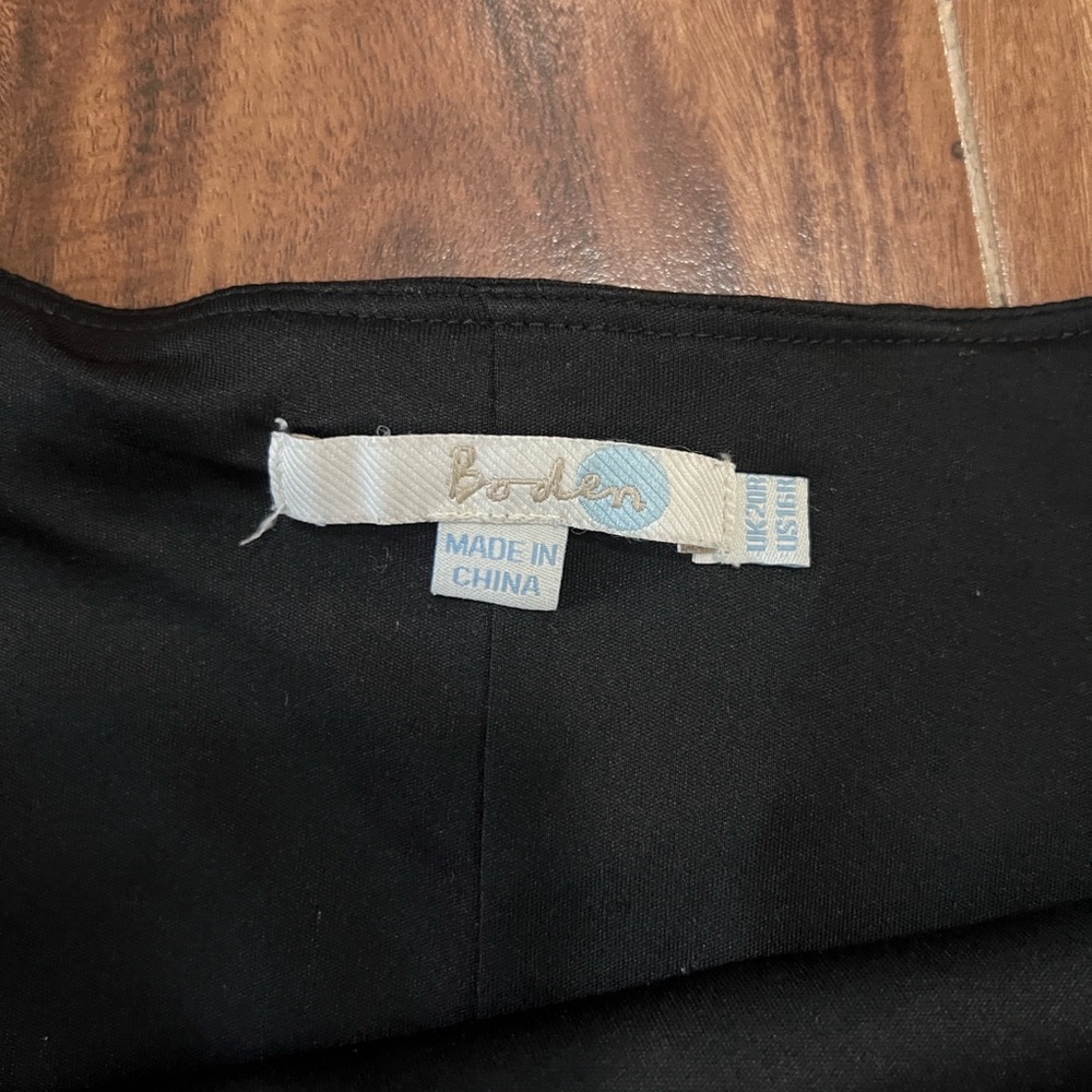 Boden Alice Ponte Color Block A-line Skirt - Picture 2 of 4